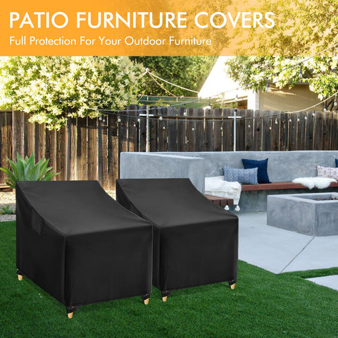 WLEAFJ two-pack protects multiple chairs and provides versatile storage options.
