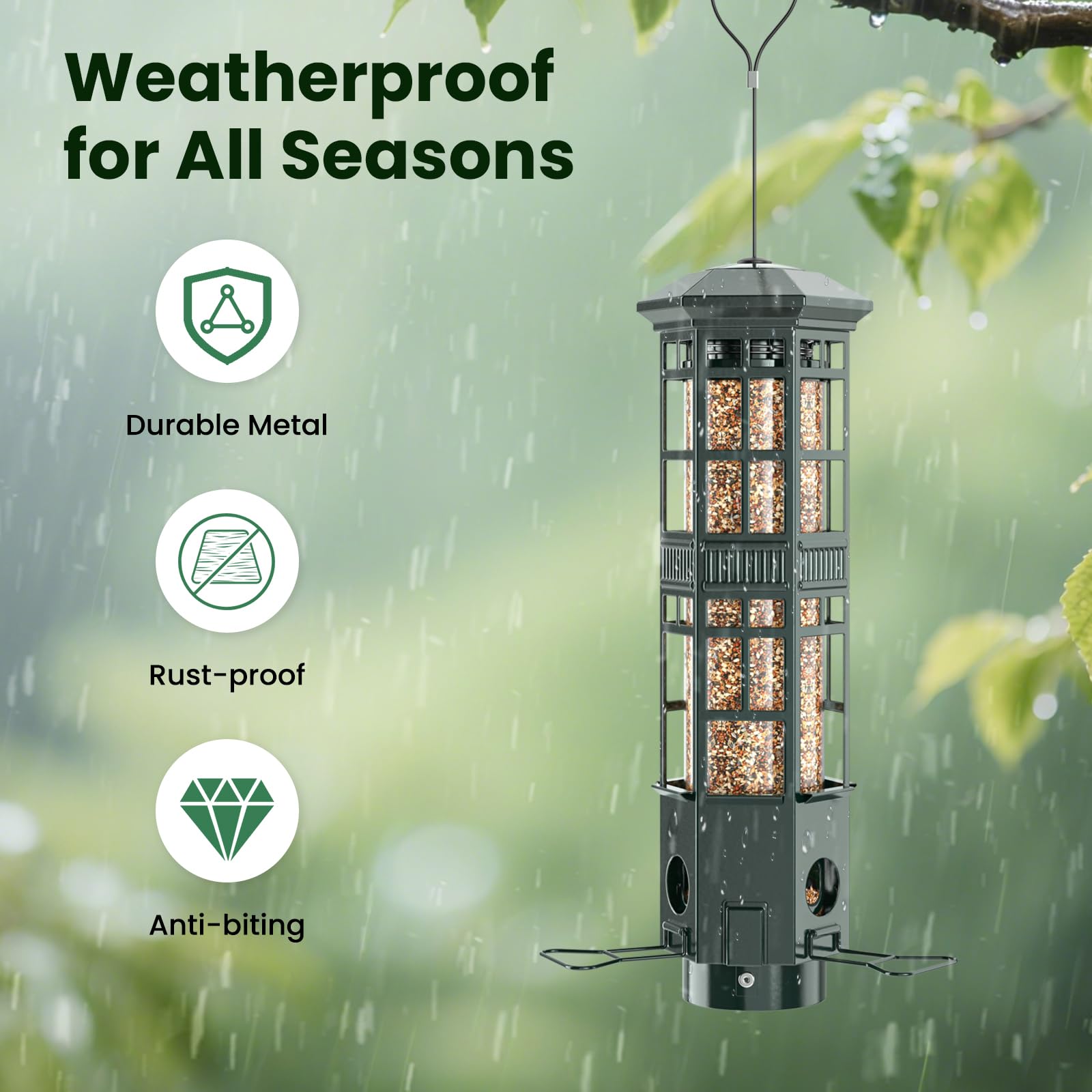 WLNYUGS transparent seed window simplifies monitoring seed levels
