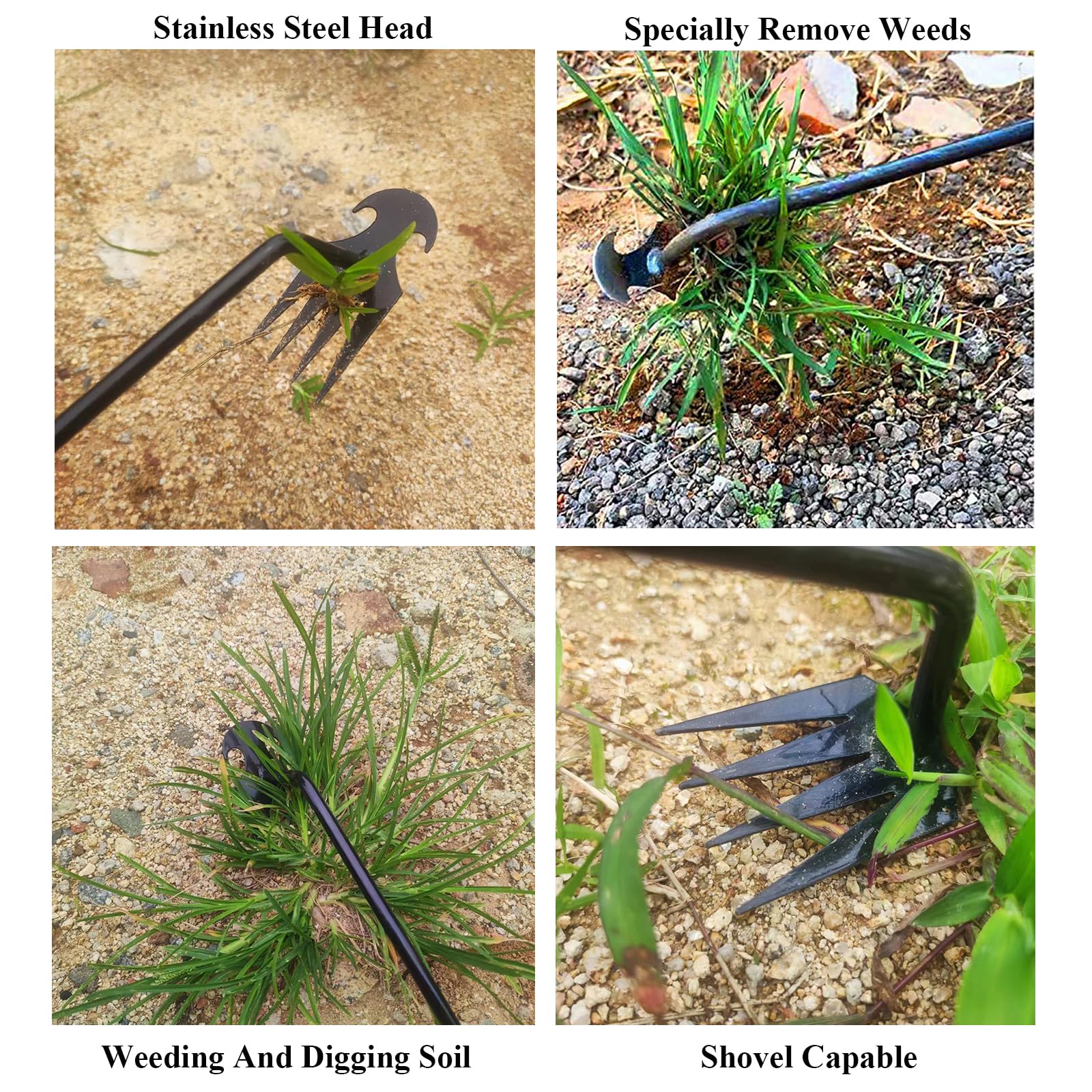 WMM Weed Puller Tool offers sturdy, durable performance for garden use.