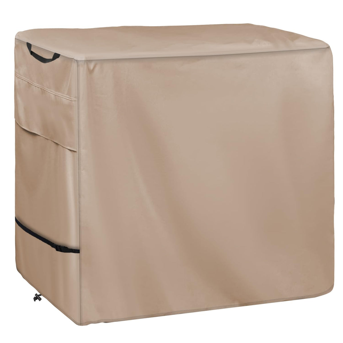 Wnanan outdoor prep table cover on cart protects against rain and dust, preserving the surface