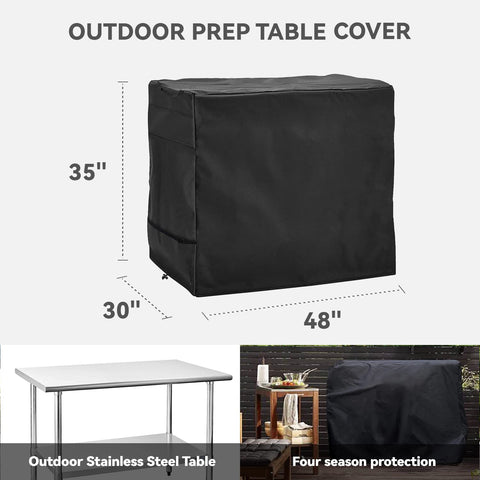 Wnanan cover with drawstring and straps for a secure, weather-tight fit.