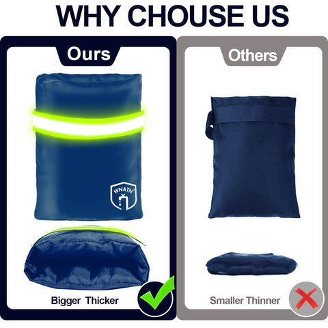 WNATN faucet cover with reflective strips enhances visibility for safe nighttime use.