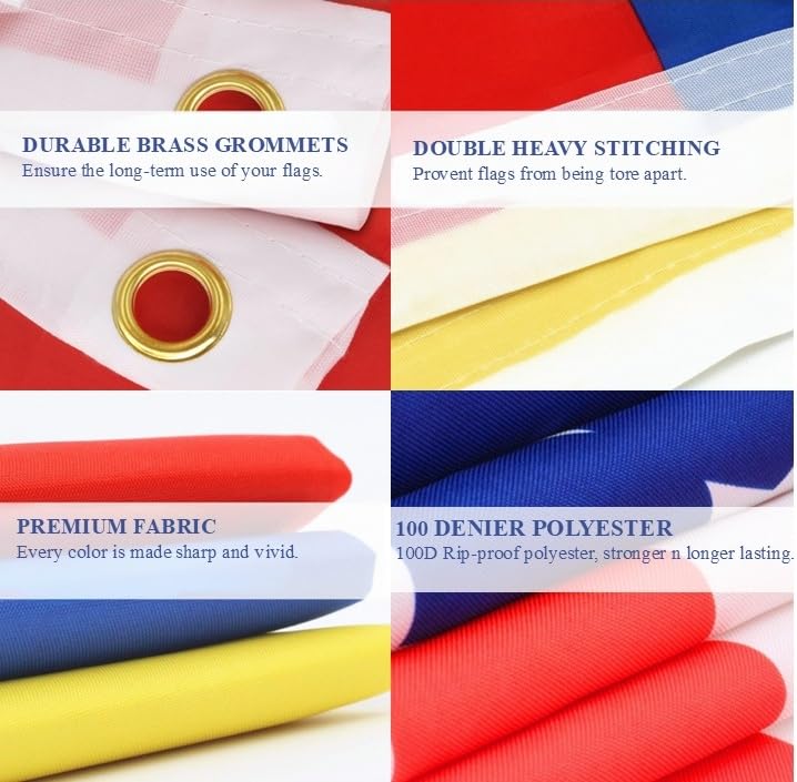WNOHDSTT iran-flag banner 3x5ft, vivid colors ideal for patriotic displays.