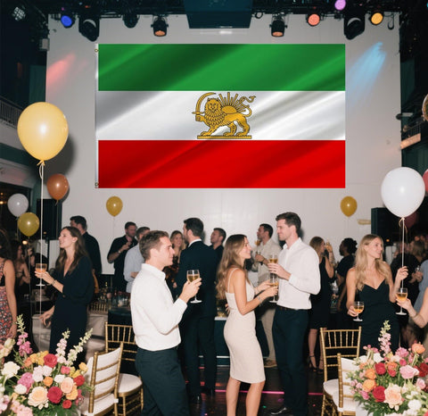 WNOHDSTT gift flag historic Iran, thoughtful decor for any occasion.