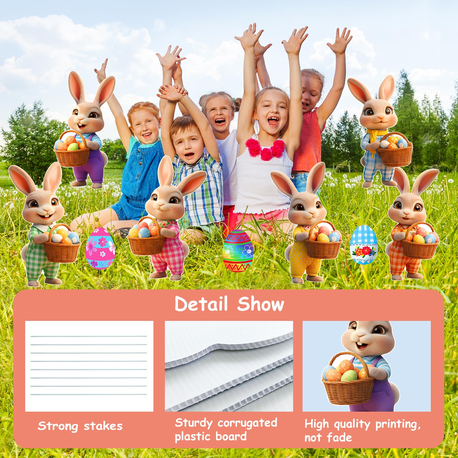 Wnteple signs offer a ready-to-display yard setup for outdoor spaces.