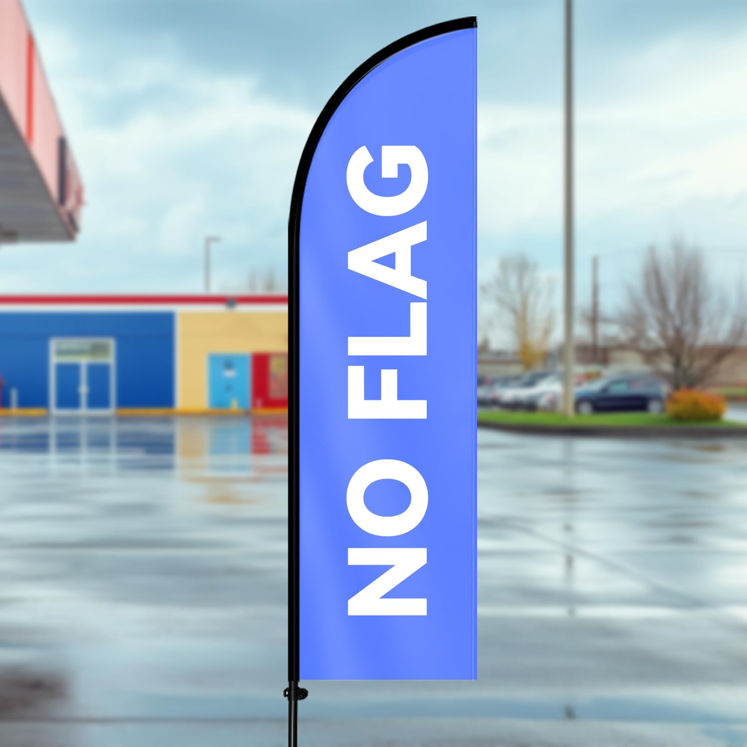 WOANIXY flag pole supports multi-scene advertising at events and storefronts.