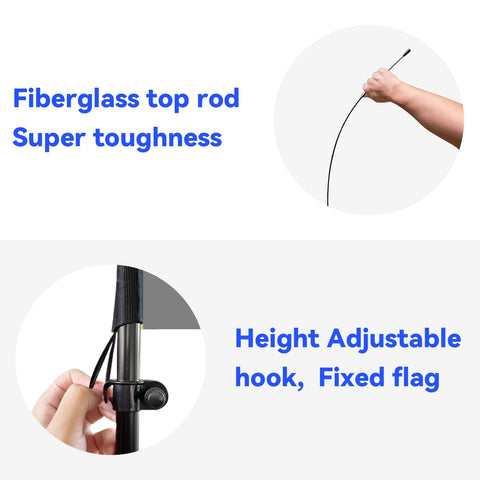 WOANIXY tool-free assembly enables quick setup for daily outdoor ads.