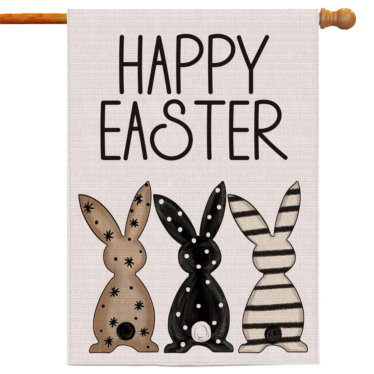 Woaoce Easter flag 28x40 outdoor double-sided welcomes guests from both sides