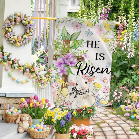 Woaoce outdoor flag ideal for garden, patio, or yard celebrations