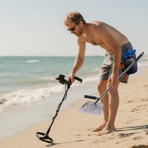 WodGod beach detecting in action shows versatility