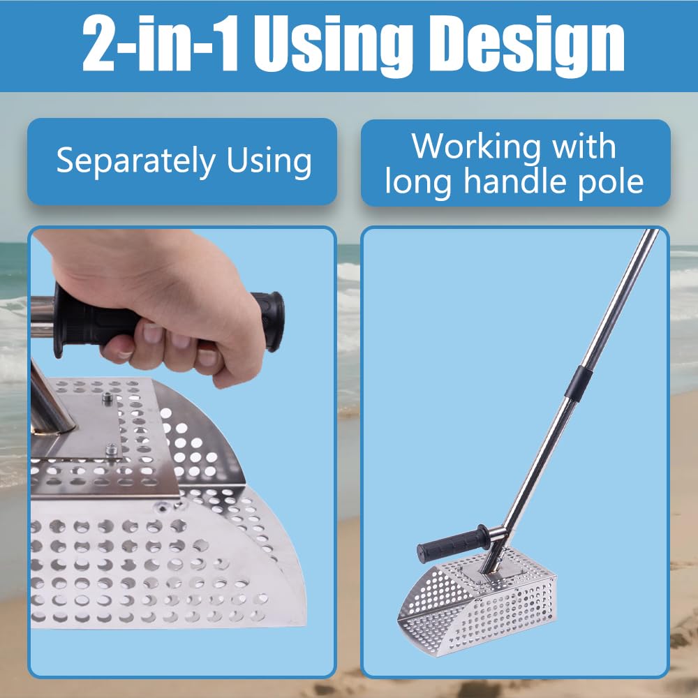 WodGod long-handle scoop extension for comfortable standing digs
