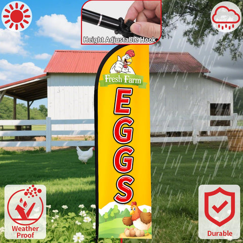 WODICY ground stake and storage bag for stable, portable display.