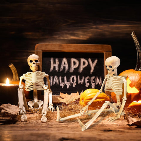 WODMAZ skeleton with hanging loop ready to suspend from ceiling.