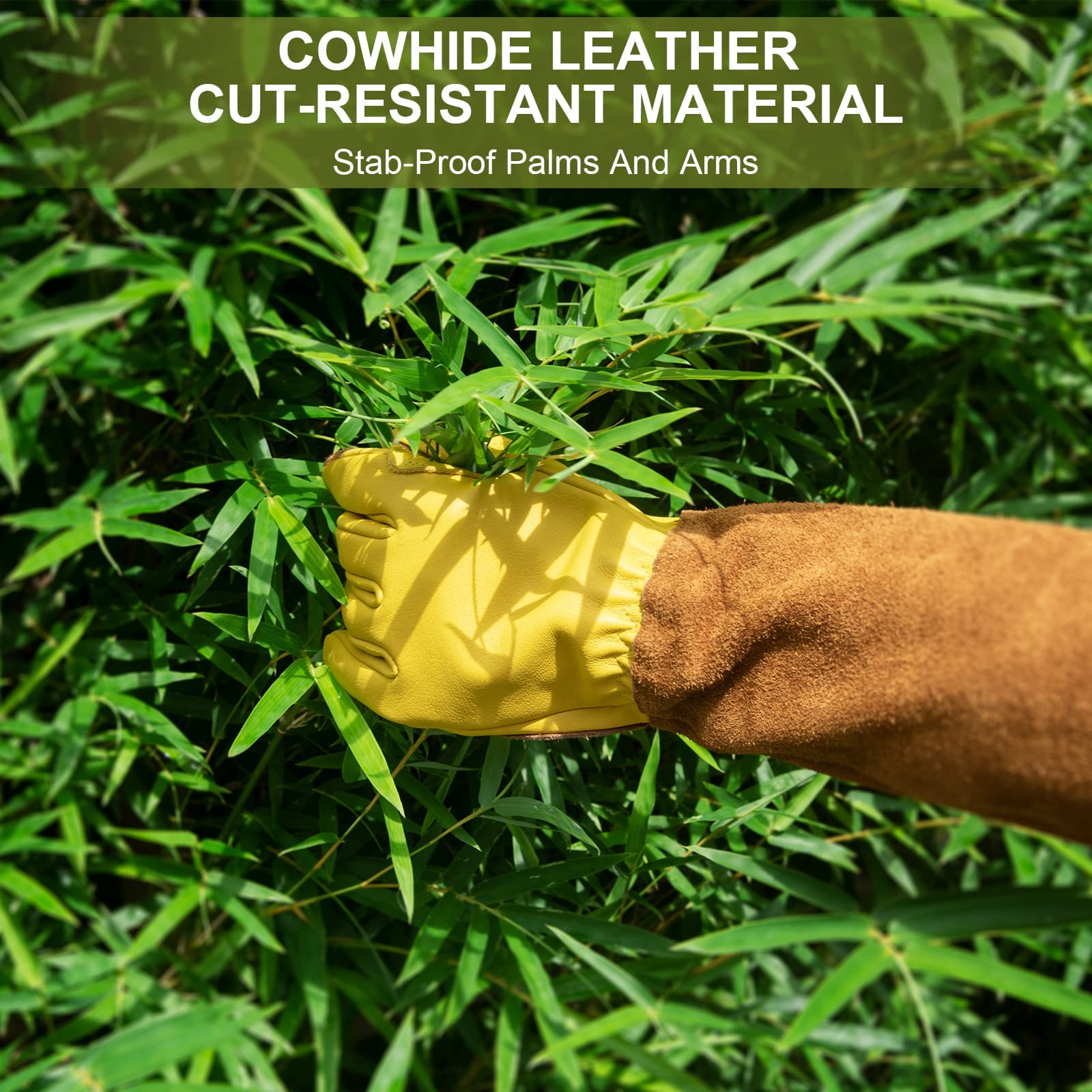 WOHEER blackberry garden gloves provide durable protection for thorny tasks