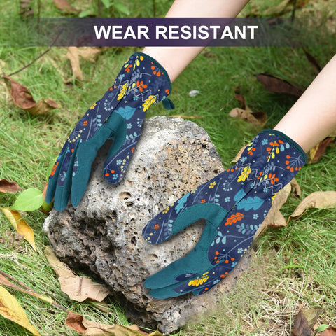 Elastic wrist cuff on WOHEER gloves prevents debris from entering.