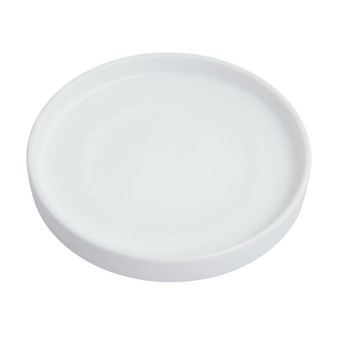 Woiida 15inch ceramic saucer with outside diameter for large plant pots and drainage.