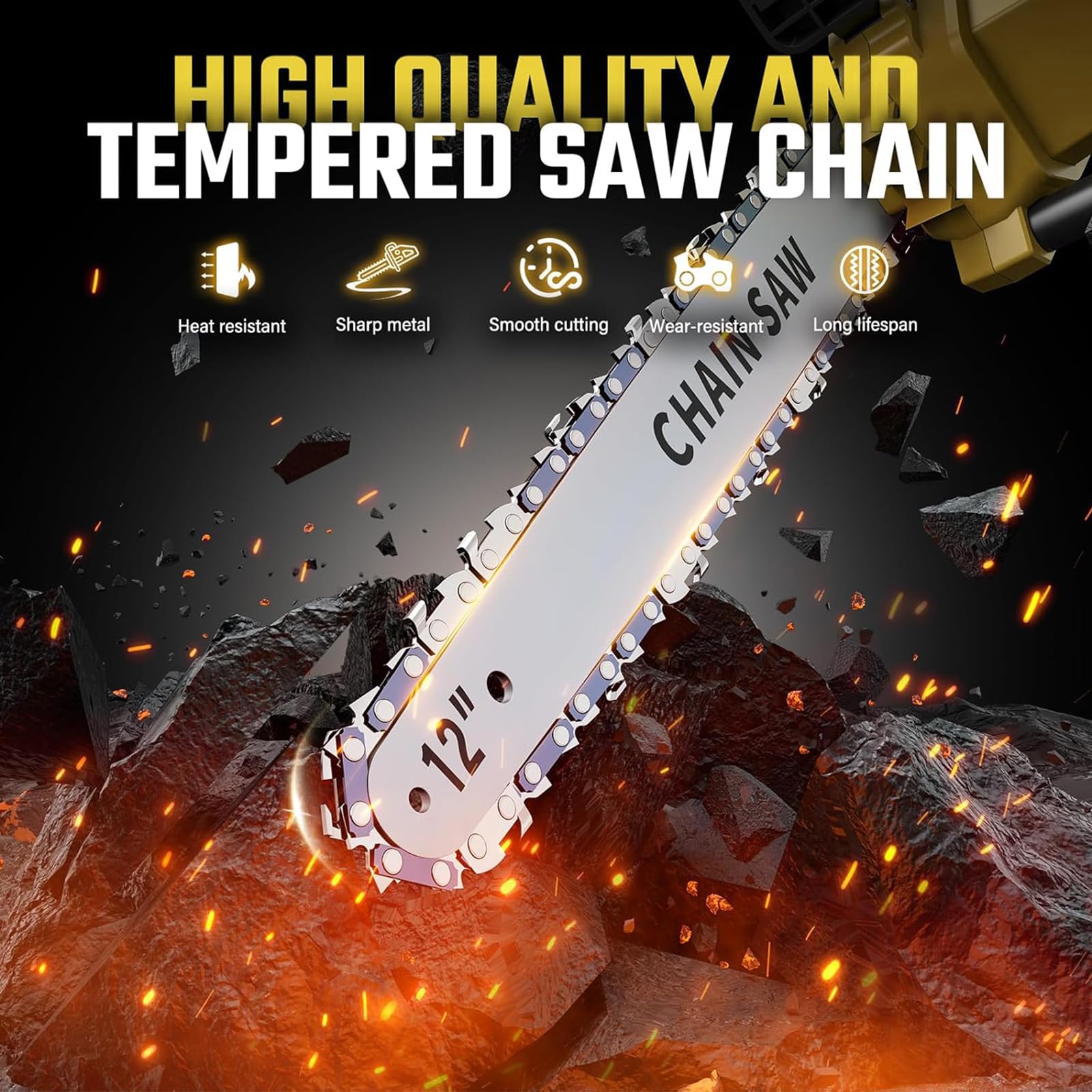 WOIZAO ergonomic design supports extended pruning sessions.