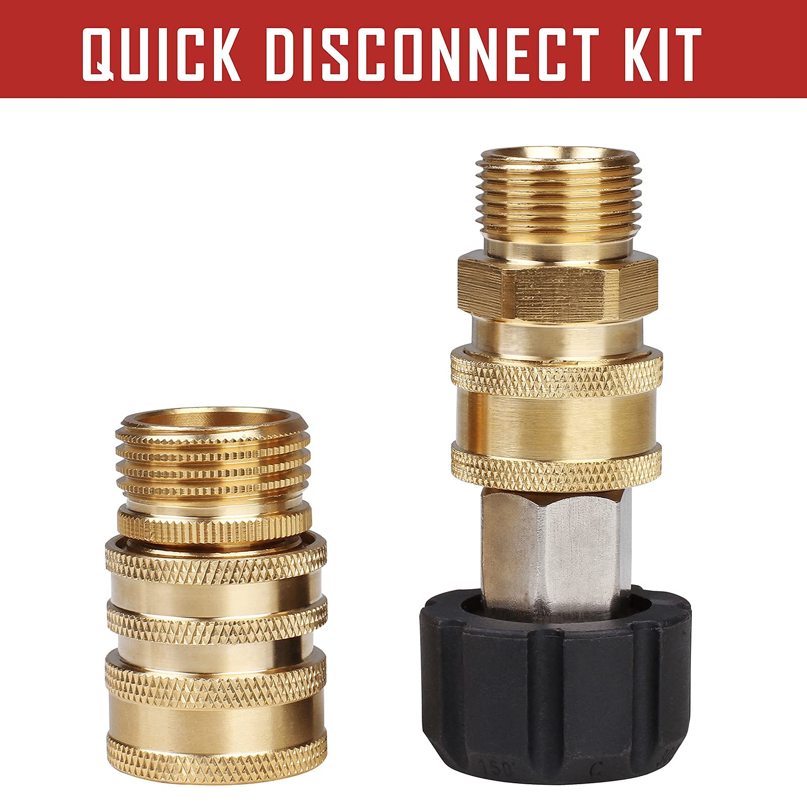 WOJET M22 to M22 coupler enables easy hose-to-pump connections
