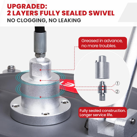 Designed for 4500 PSI and 5 GPM for broad outdoor use