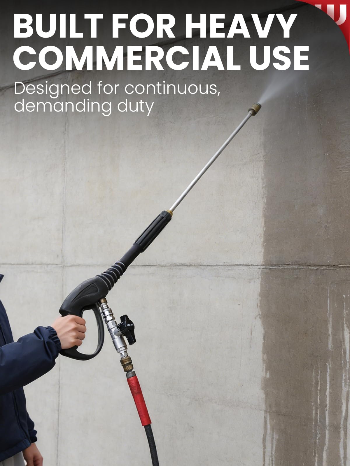 WOJET ball valve leak-free seal ensures clean operation