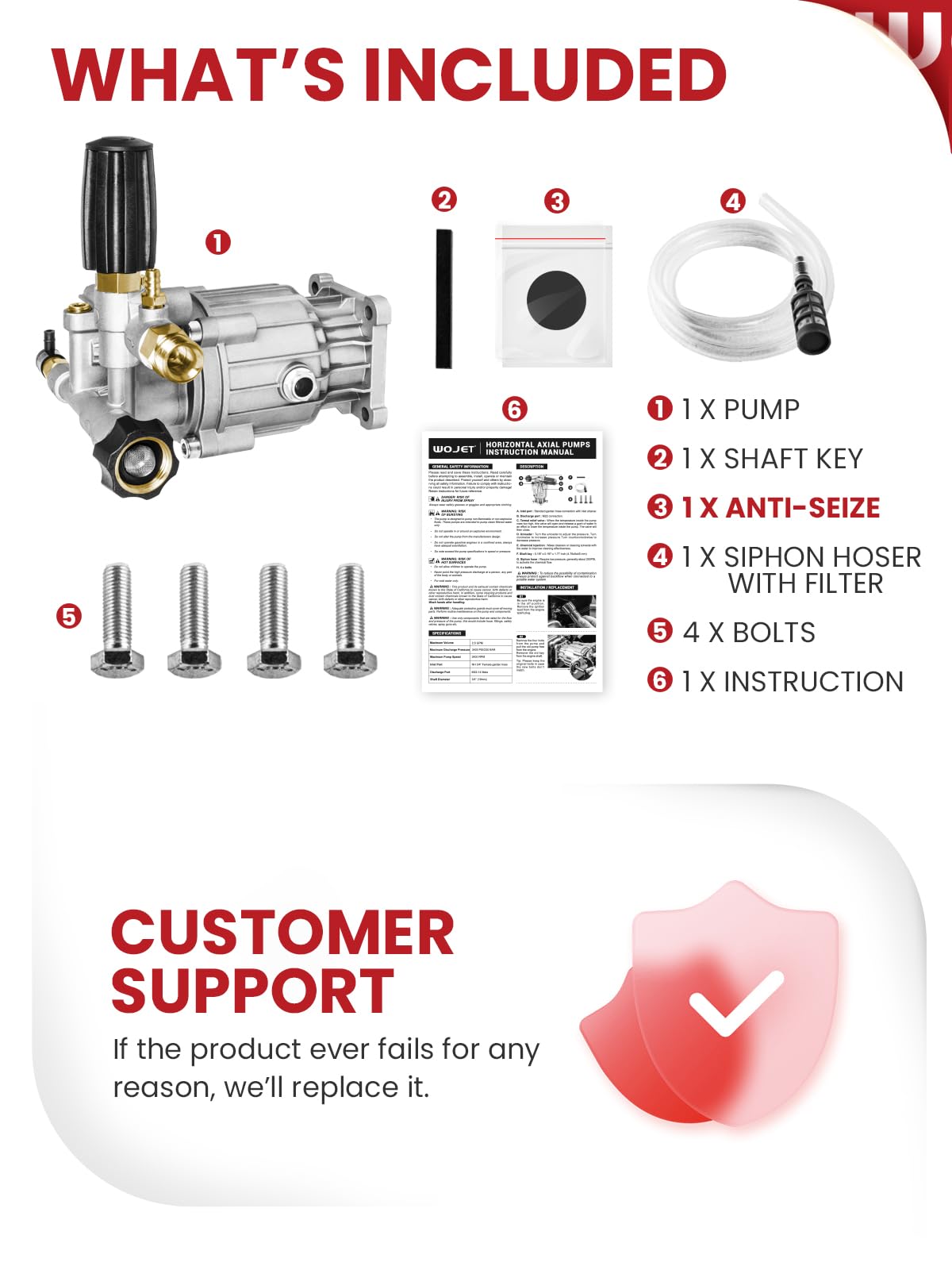 WOJET compatibility with major brands expands possible uses.