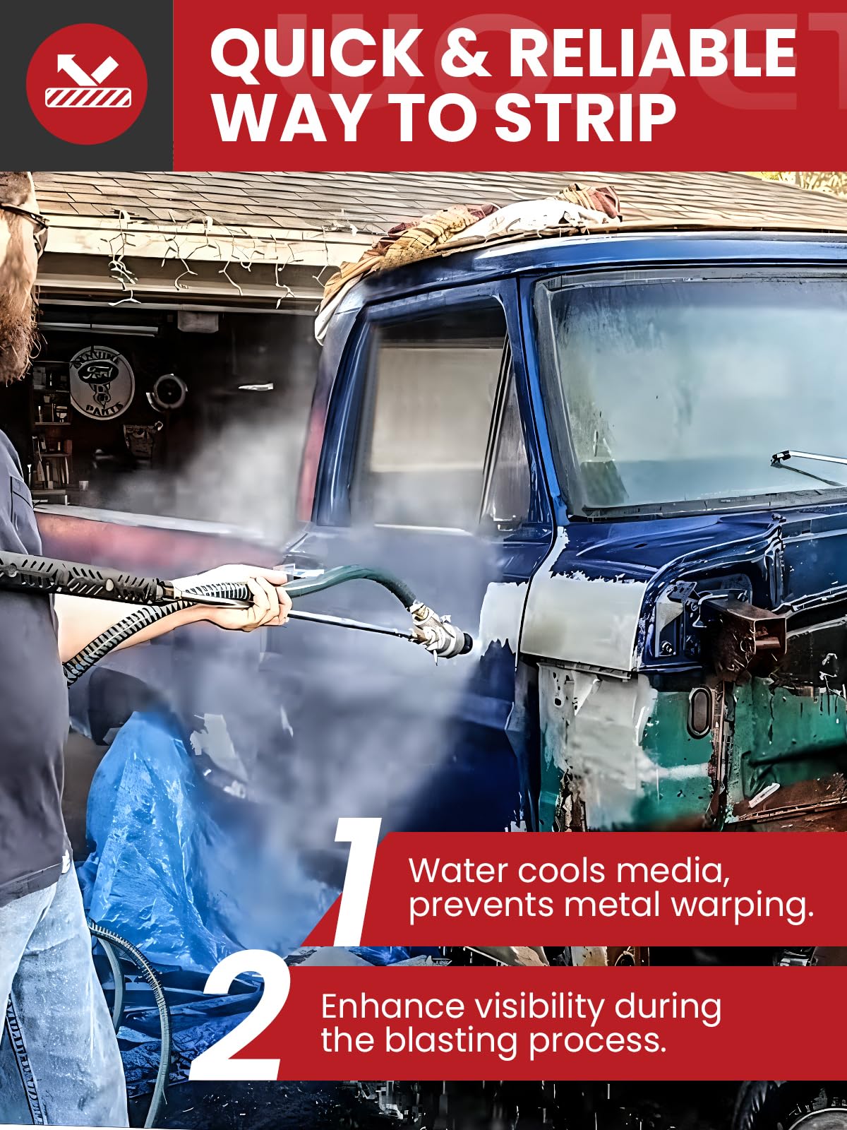 WOJET compatible with gas washers 3000-5000 PSI for versatility