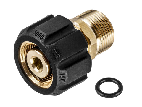 WOJET adapter converting M22 sizes for secure power-washing connections