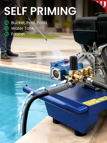 WOJET Triplex installed on Honda GX270 demonstrating broad compatibility