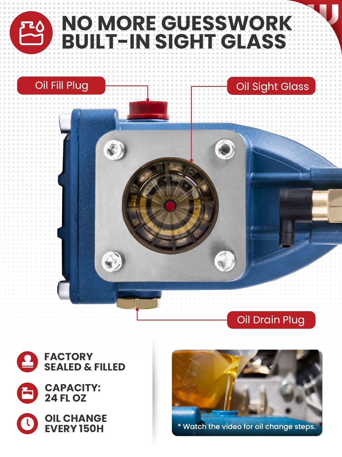 WOJET Triplex blue crankcase coating resists weather and wear