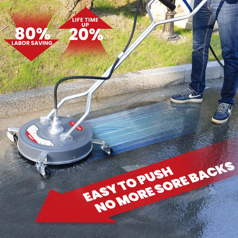 Durable WOJET swivel stays smooth under pressure for ongoing cleaning