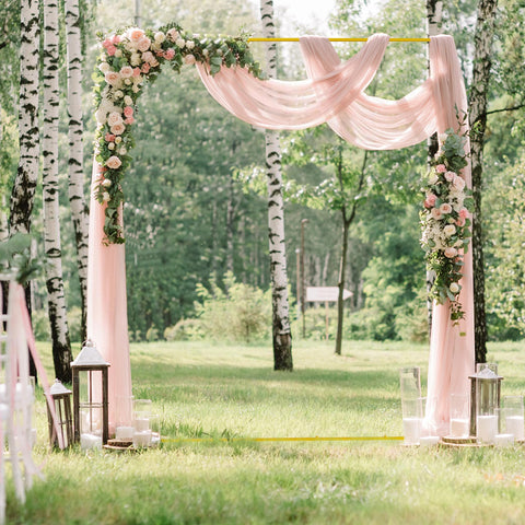 Wokceer arch with balloon backdrop demonstrates versatile celebration decor