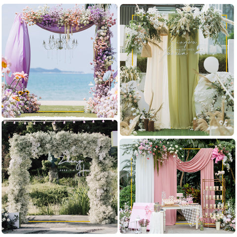 Wokceer arch easy-assemble design for quick event setups