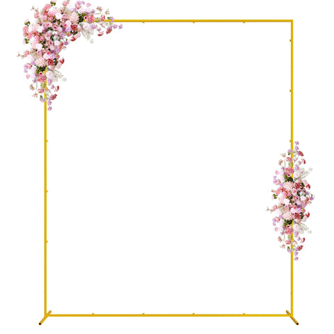 Wokceer wedding arch stand square frame ideal for ceremony backdrops