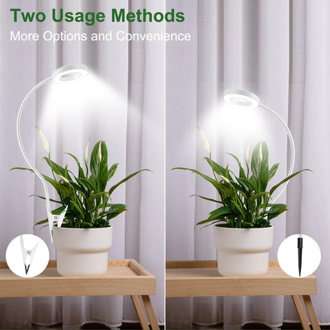 Wolezek 360° gooseneck rotation enables precise lighting angles
