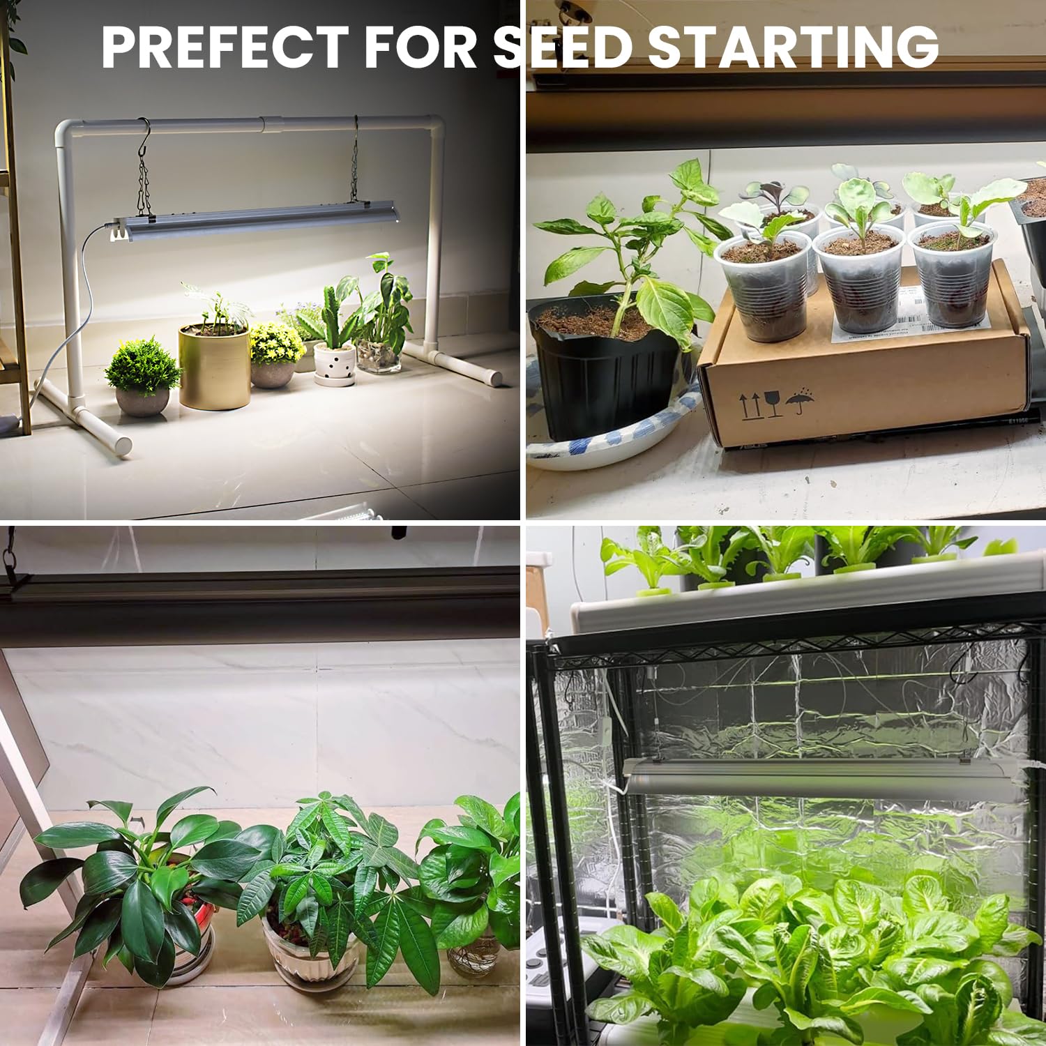 Wolezek grow light kit including all parts for quick setup