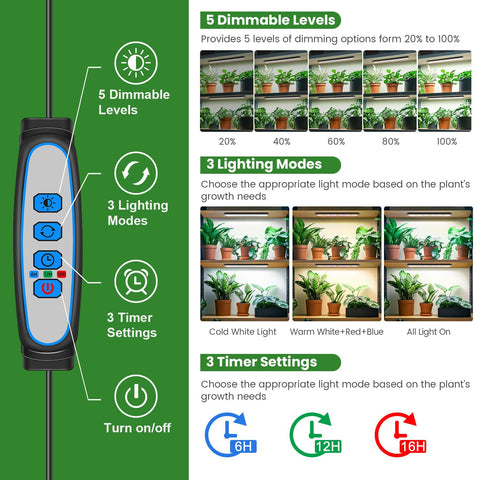 Wolezek Grow Light Strip PC cover protects LEDs from dust and moisture