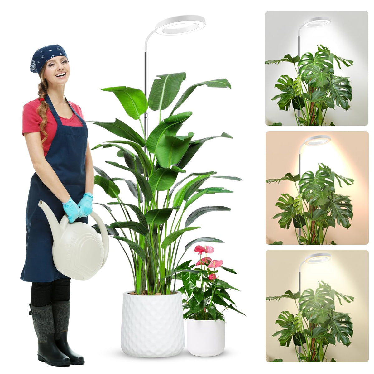 wolezek grow light shows tall stable design for secure indoor setup