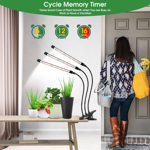 Wolezek grow lights 5-level brightness adapts to plant stages.