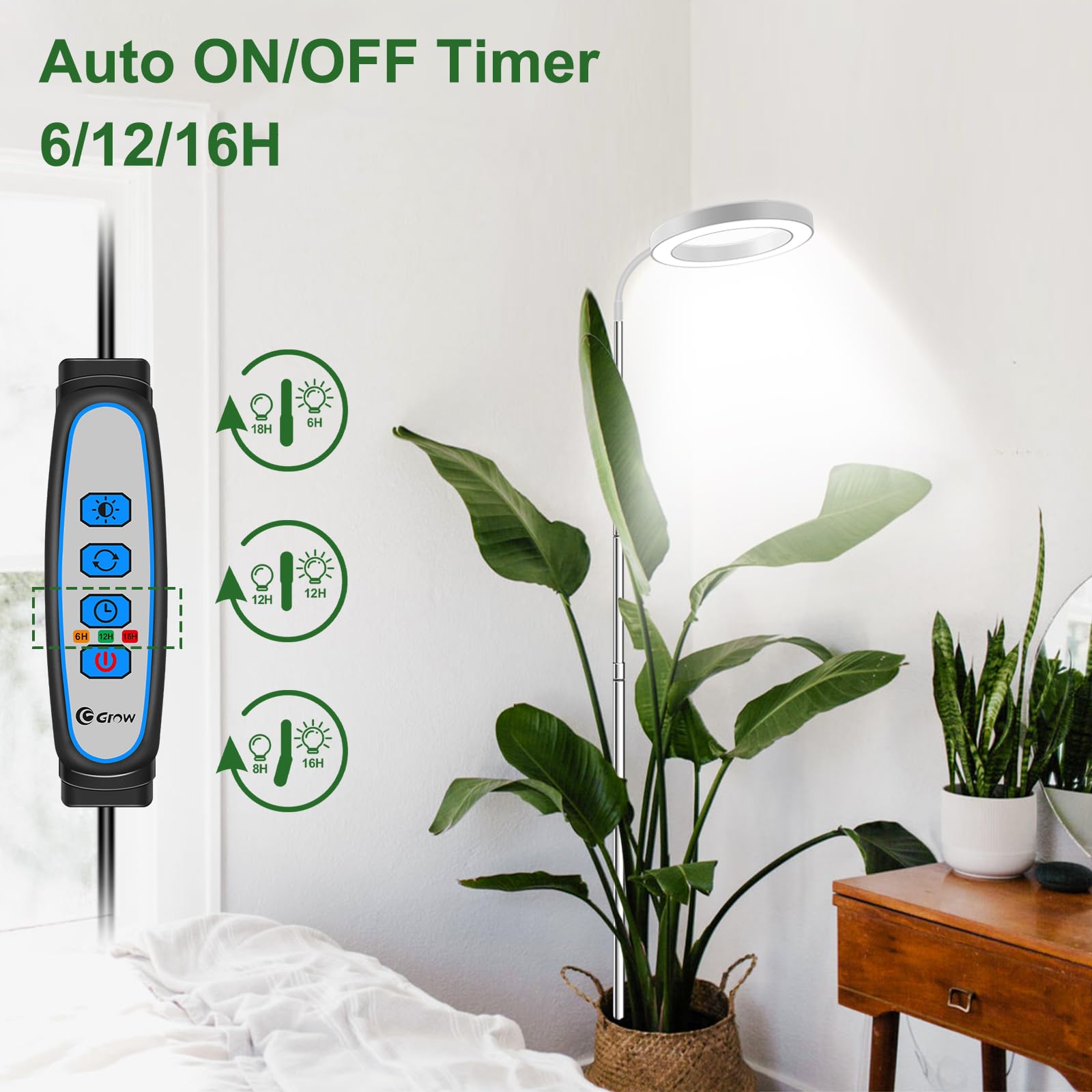 wolezek grow light offers 6500K, 3000K, and 500K color temps.