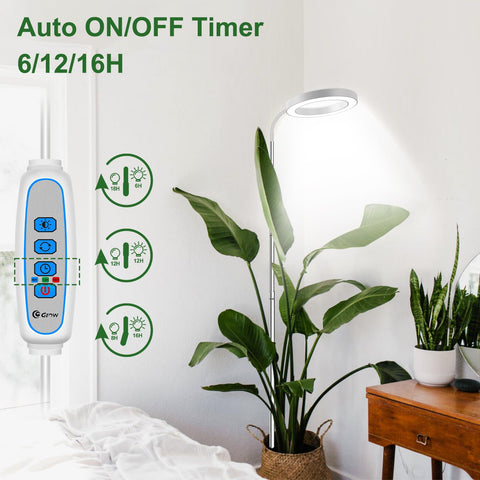 wolezek grow light provides five brightness levels for customization