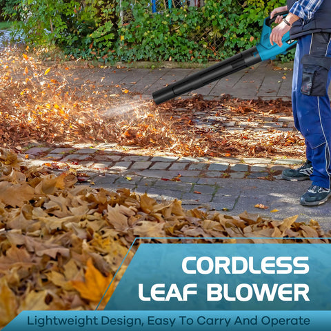 WOLFMEN blower delivering 450 CFM at 150 MPH for strong debris removal