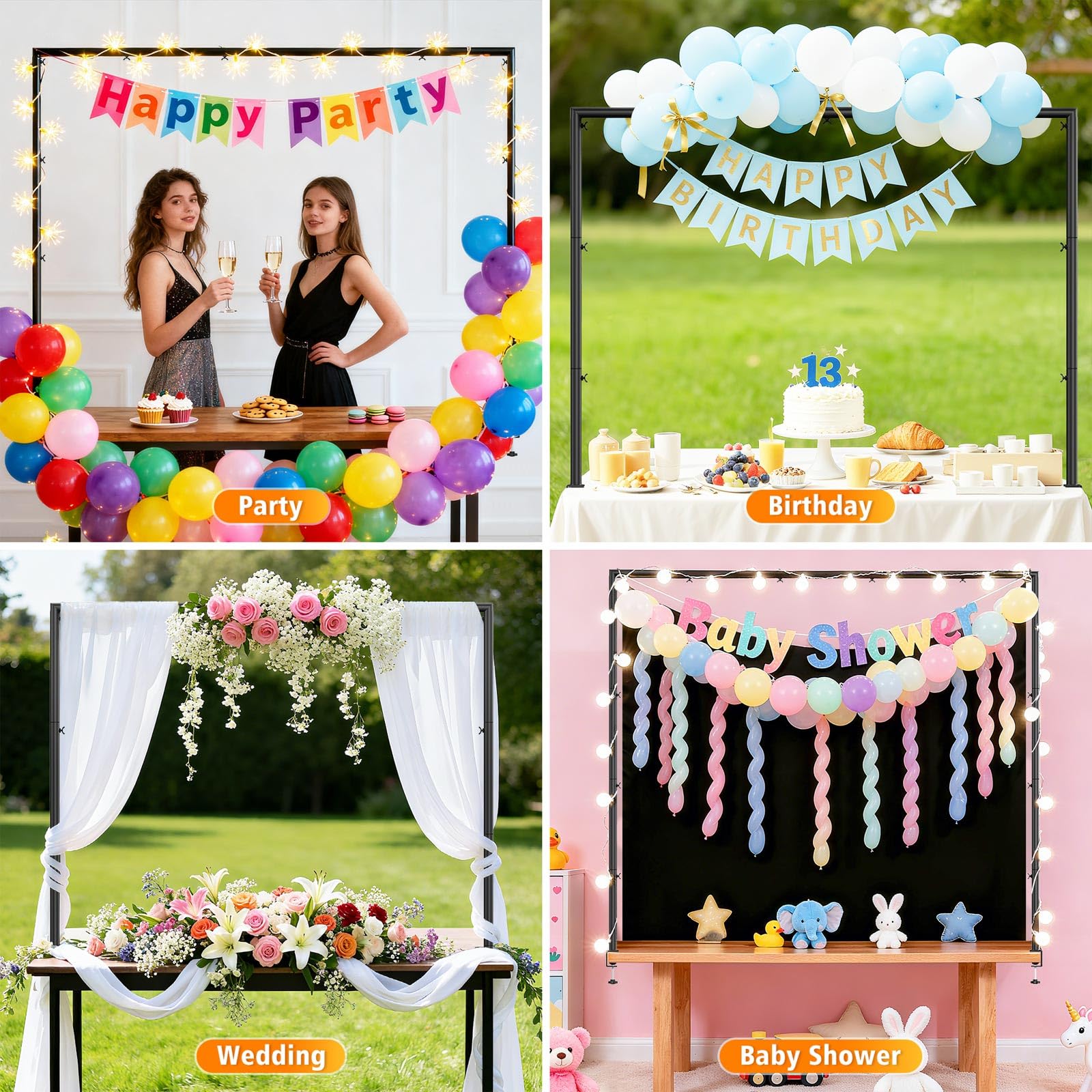 Womnwomn wide event coverage suitable for weddings and parties