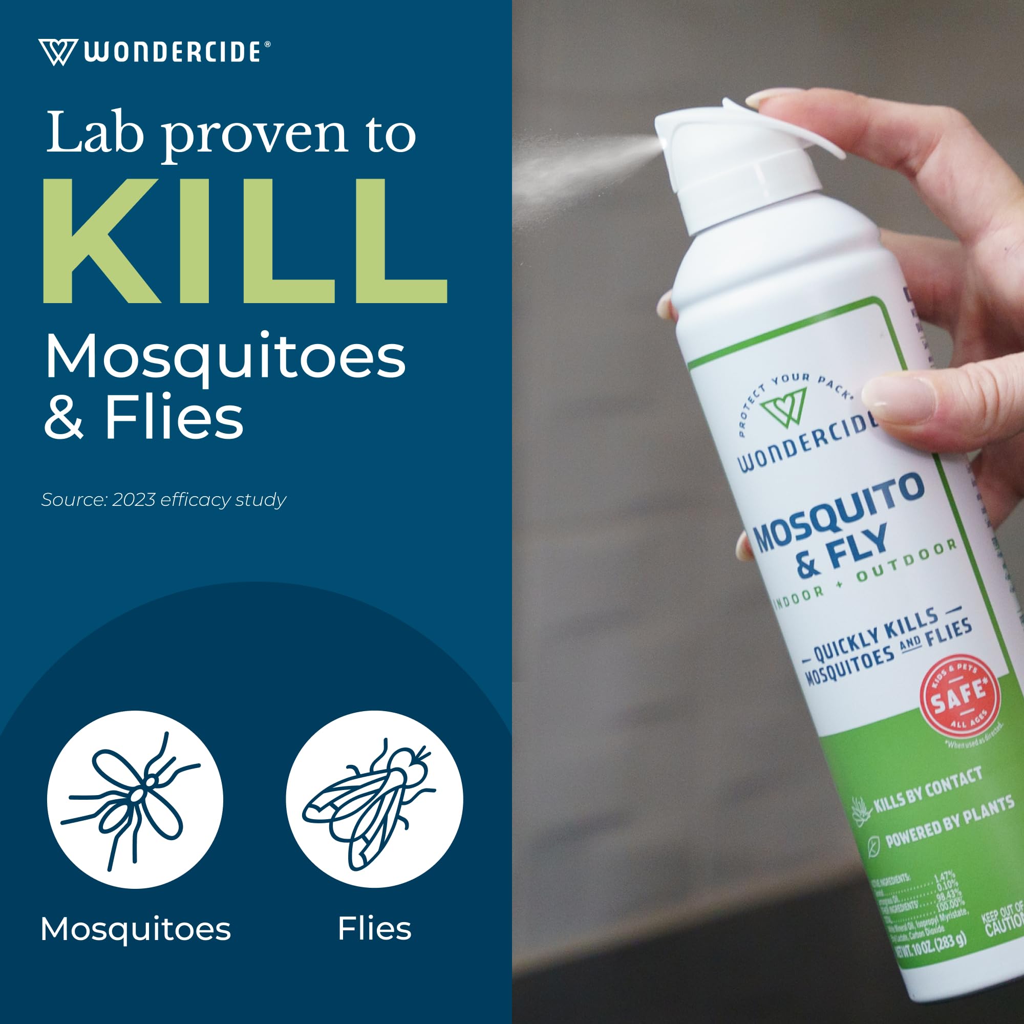 Close-up on lemongrass and geraniol ingredients powering the formula.