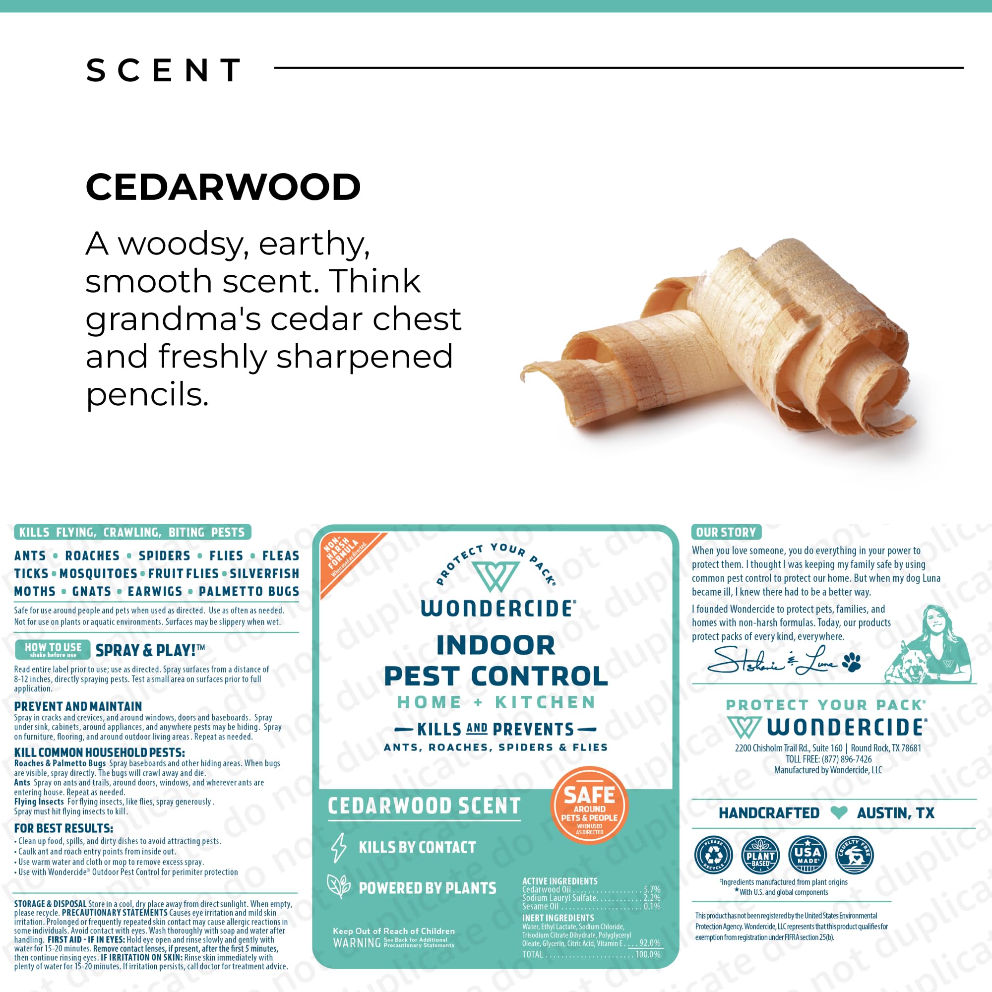 Made in USA with cruelty-free ingredients and responsible sourcing.
