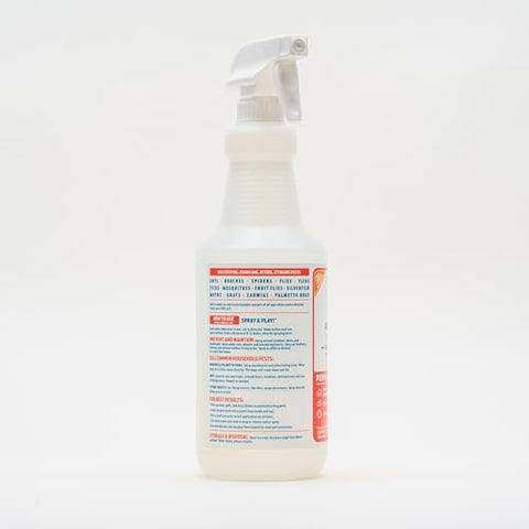Wondercide Peppermint spray applied in the kitchen for preventive defense