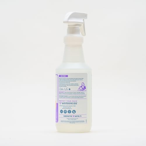 Wondercide plant-powered insect spray application for safe home protection.