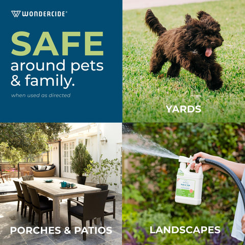 Wondercide ready-to-use sprayer fill line for easy yard treatment setup