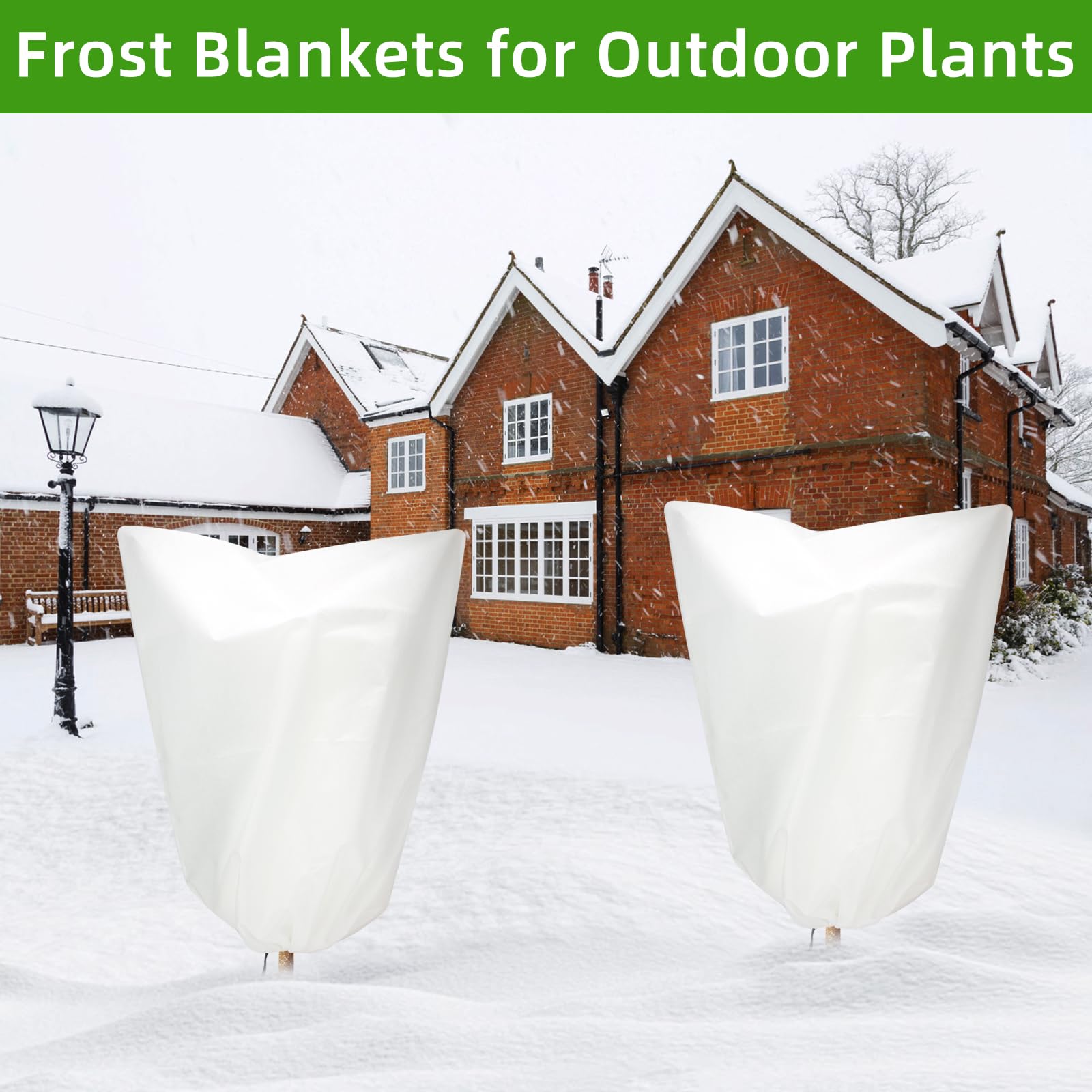WonderField lightweight 2.25 oz frost cloth provides breathability and protection.