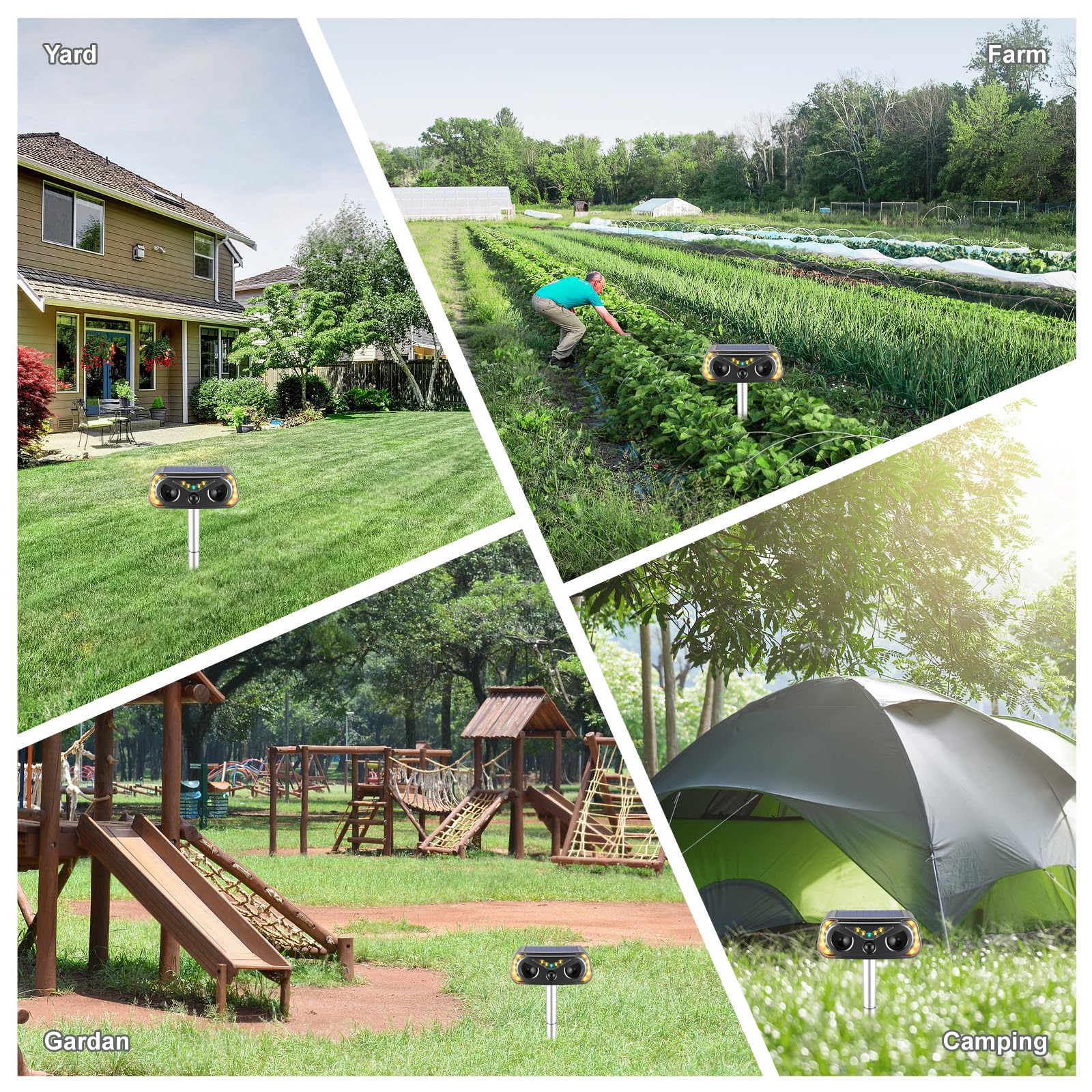 WonderMar yard application deters wildlife around landscaping and crops
