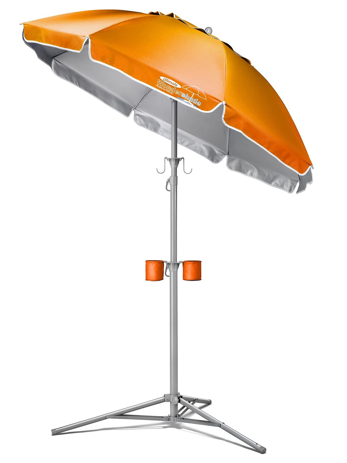 Wondershade tilting umbrella top provides sun protection during outdoor activities